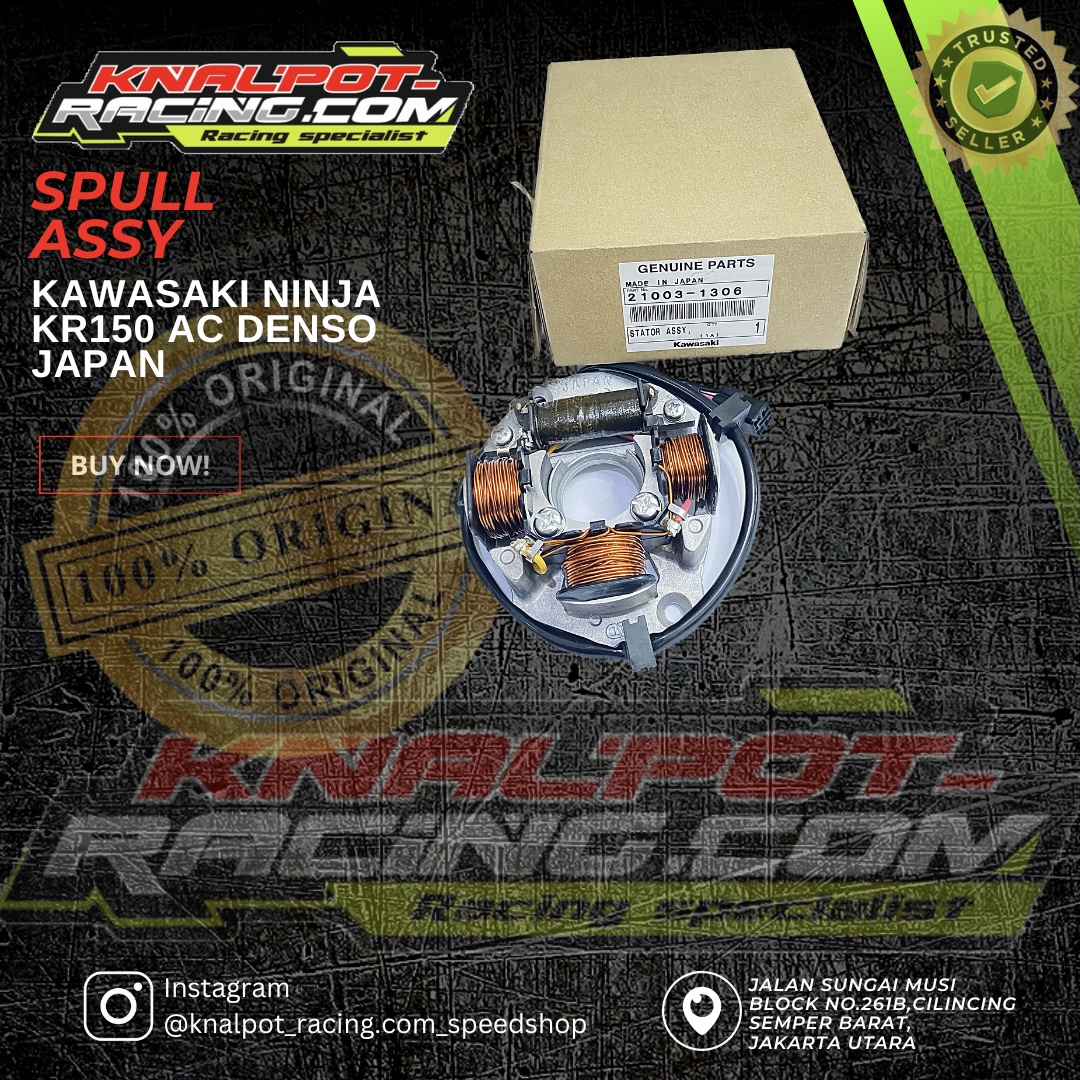 SPUL ASSY KAWASAKI NINJA KR150 AC DENSO JEPANG